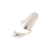 Punk Style Alloy Metal Finger Rings and False Nails Set
