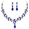 Gold Crystal Bridal Jewelry Set