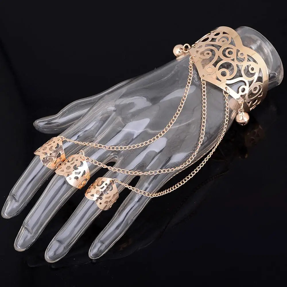 Multilayer Tassel Hand Chain Bracelet