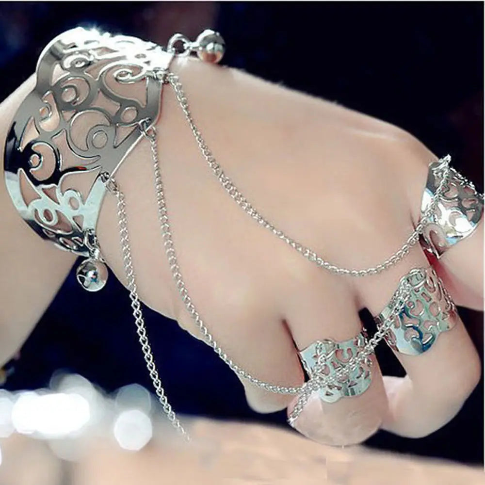 Multilayer Tassel Hand Chain Bracelet