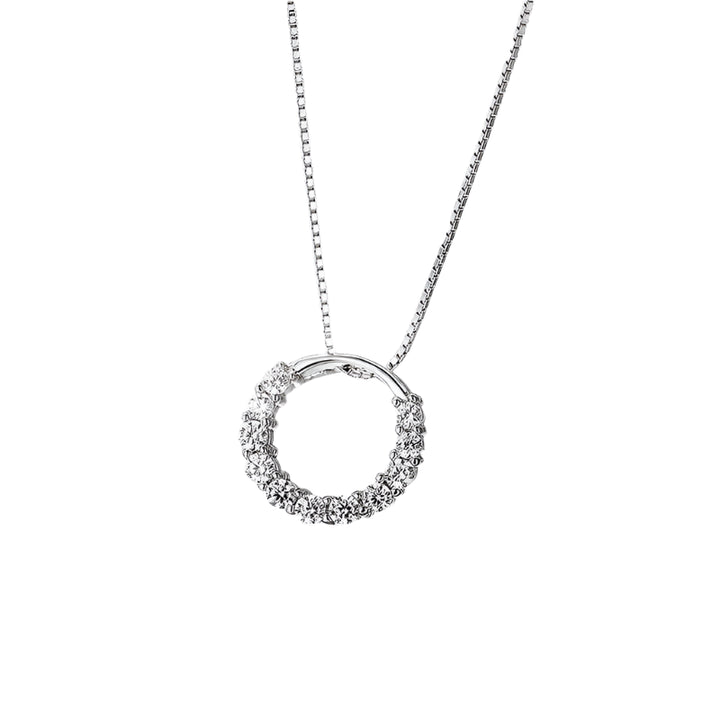 Simple Luxury Circle Pendant Necklace