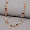 Boho Vintage Color Crystal Choker Necklace for Women