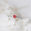 Heart Love Zircon Ring for Women