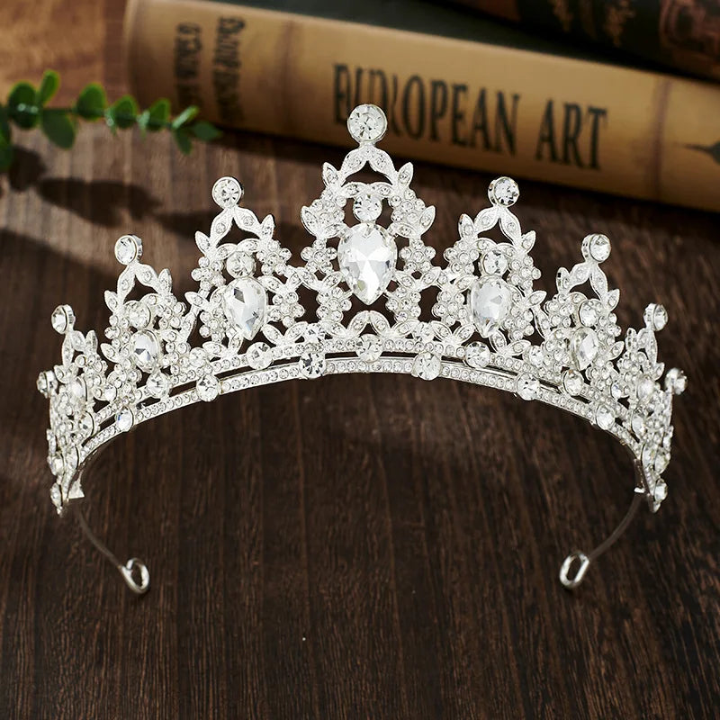 Crystal Rhinestone Bridal Tiara