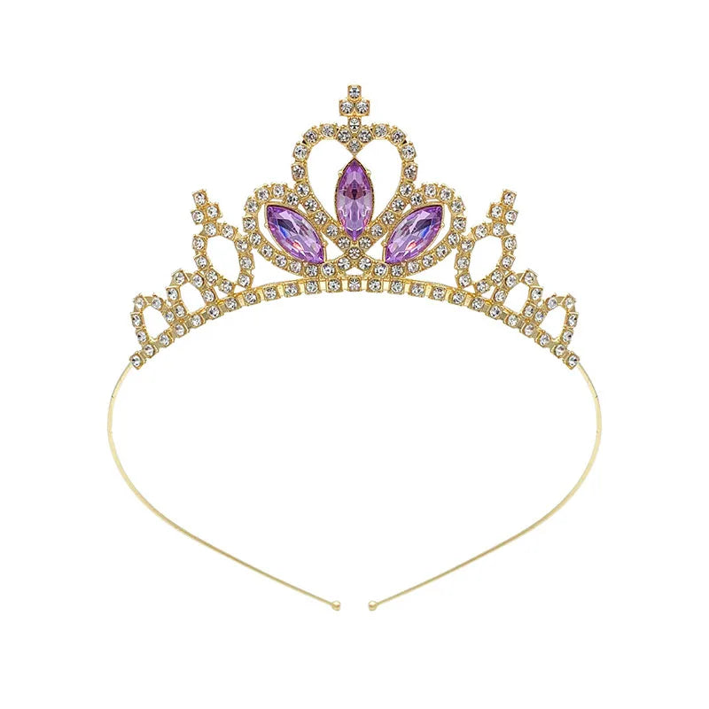 Rhinestone Tiara Princess Headband