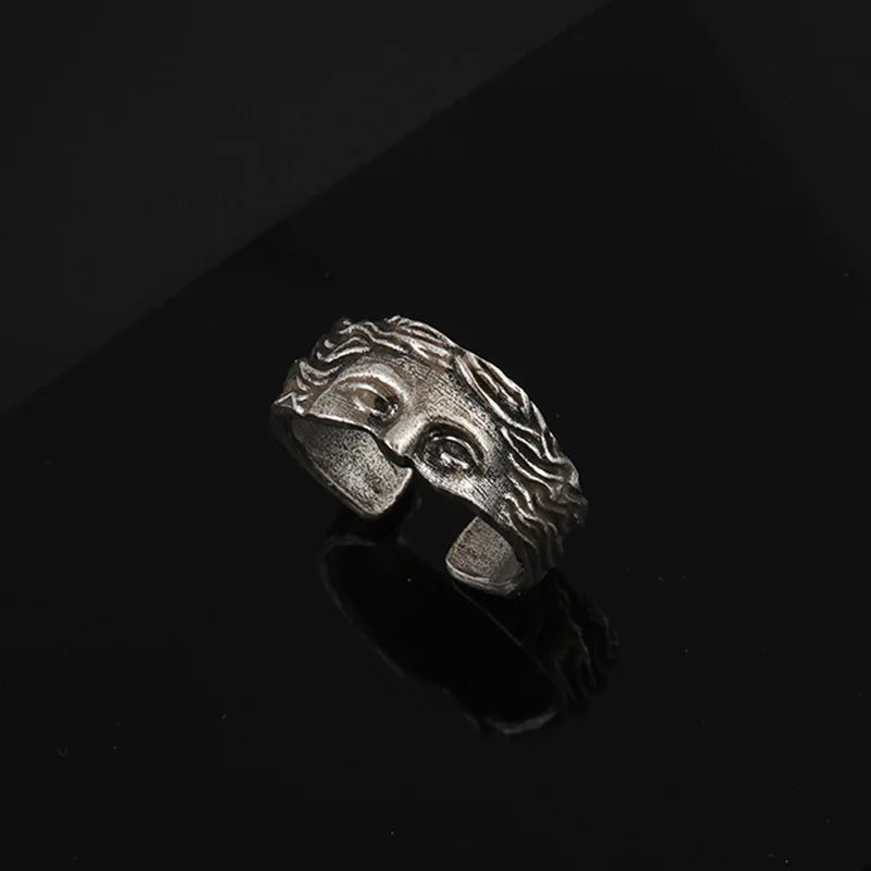 Venus Half Face Adjustable Ring