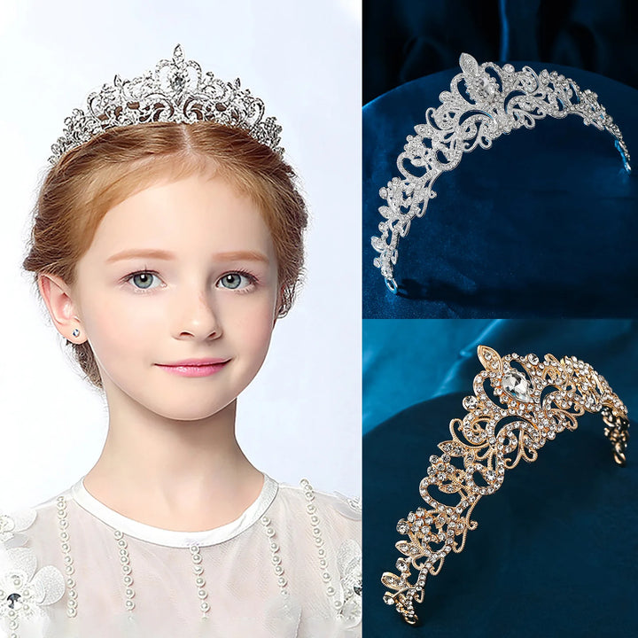 Vintage Crystal Rhinestone Tiara