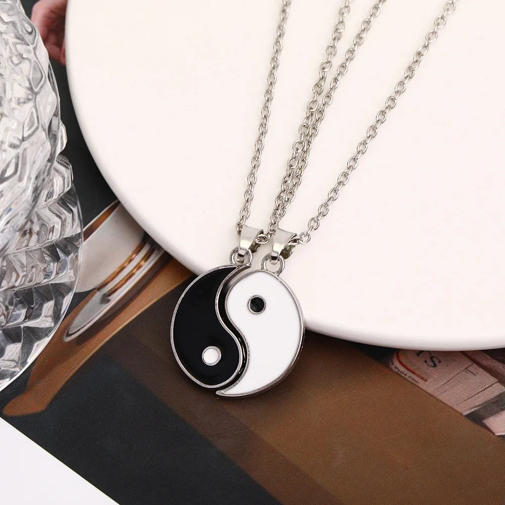 Yang Eight Trigrams Couple Necklace