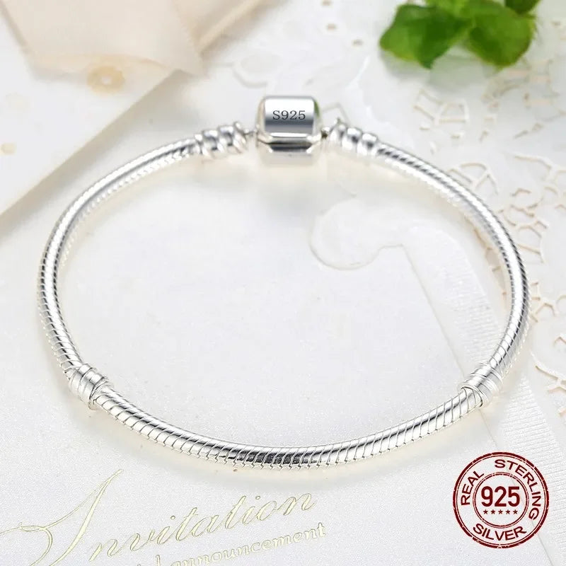 Silver Snake Chain Bracelet