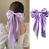 Large Chiffon Bow Hairpin