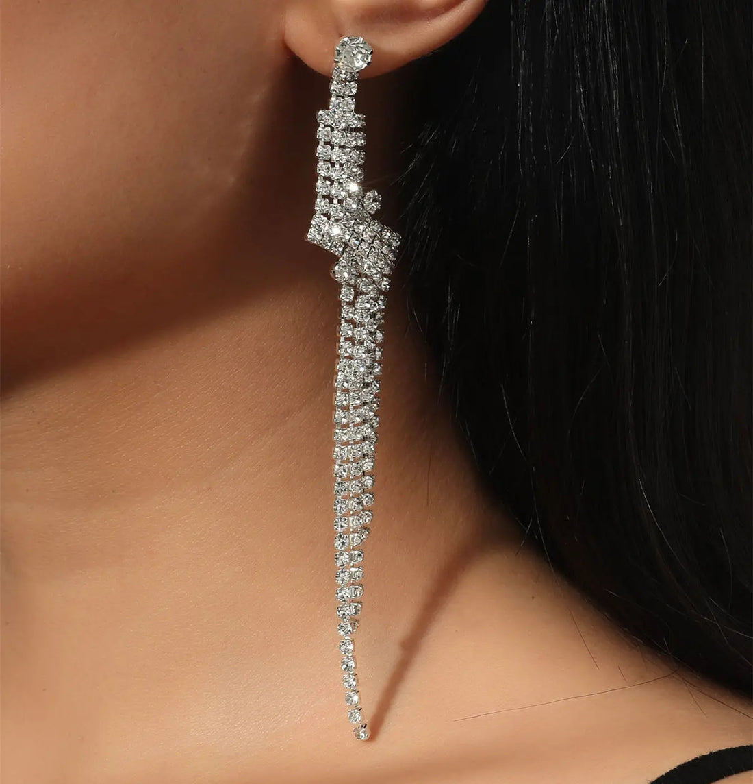 Luxury Shiny Rhinestone Earrings