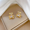 Cute Bear Rhinestone Jewelry Set