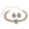 Rhinestone Bridal Choker Jewelry Set