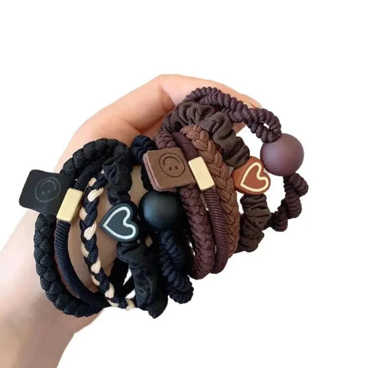 Women's High Elasticity Hair Ring Set