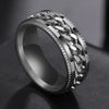 Cool Stainless Steel Spinner Ring