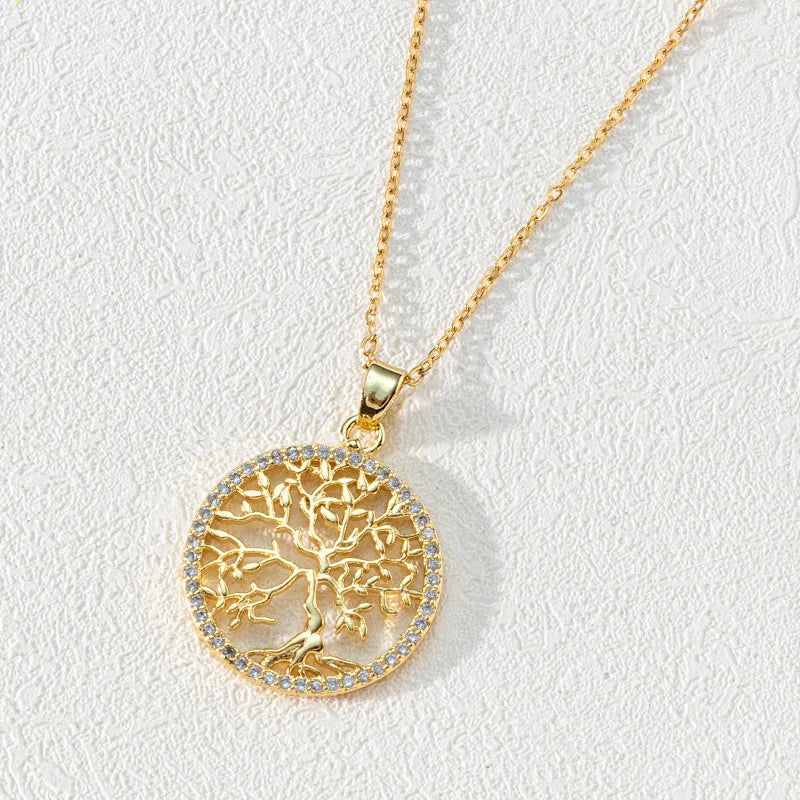 Personalized Tree of Life Necklace