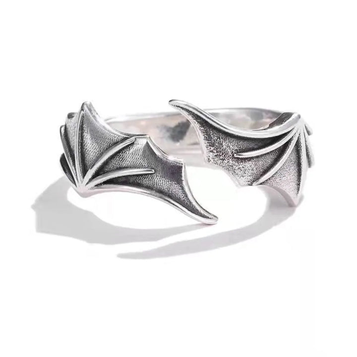 Vintage Angel Wing Demon Eye Ring