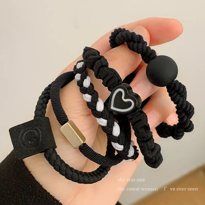 Women's High Elasticity Hair Ring Set