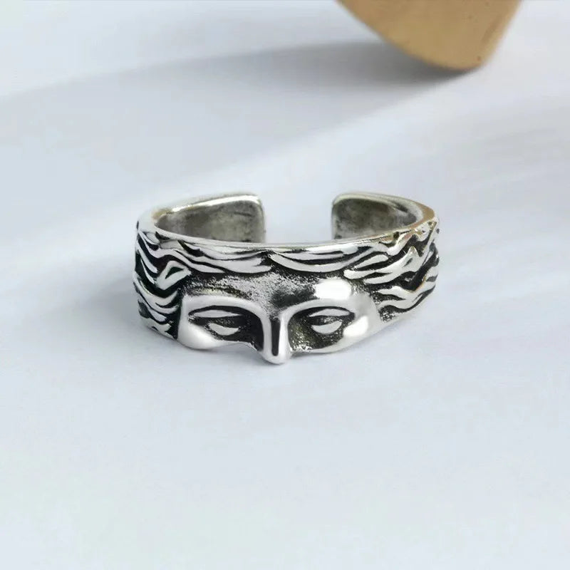 Venus Half Face Adjustable Ring