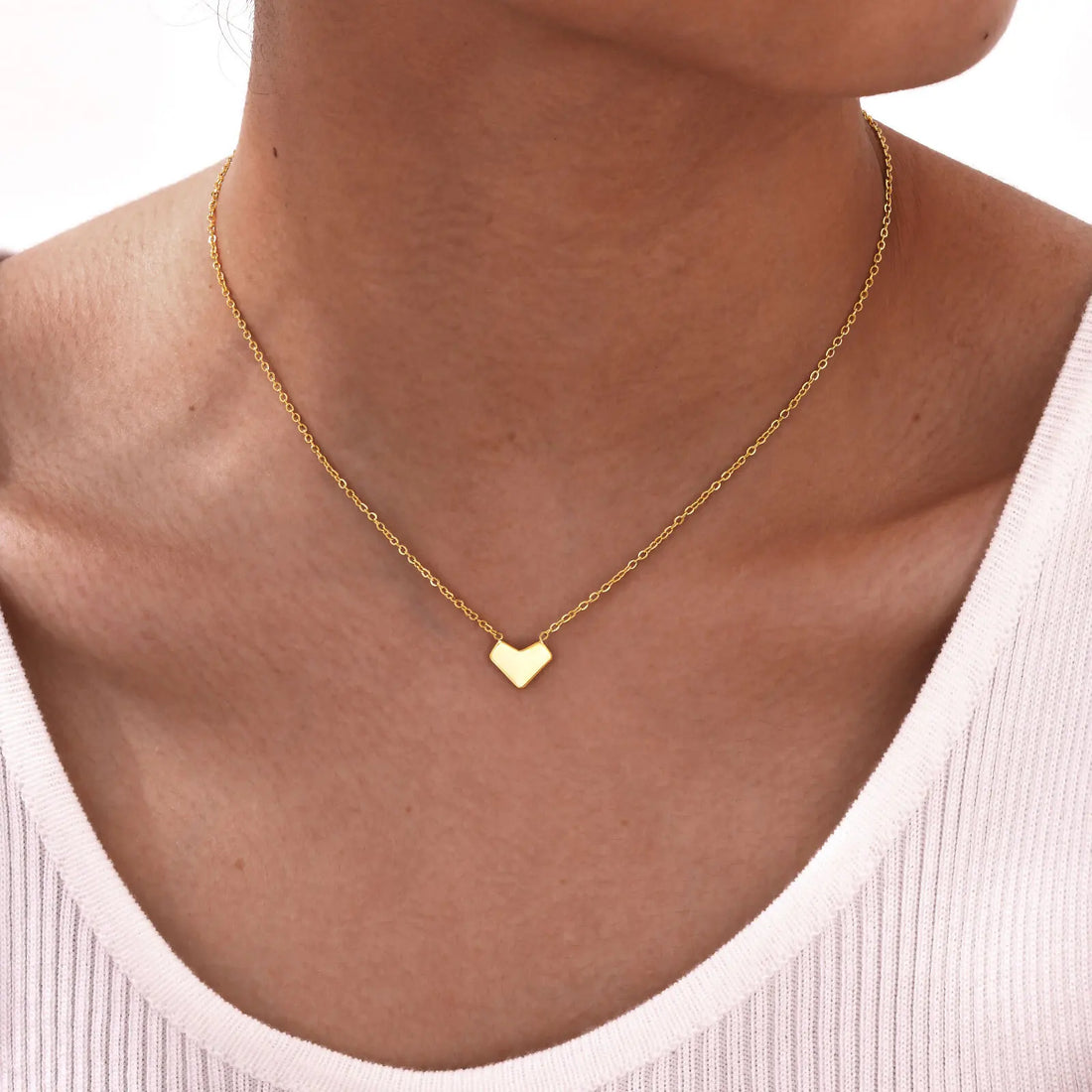 Dainty Heart Necklace for Her