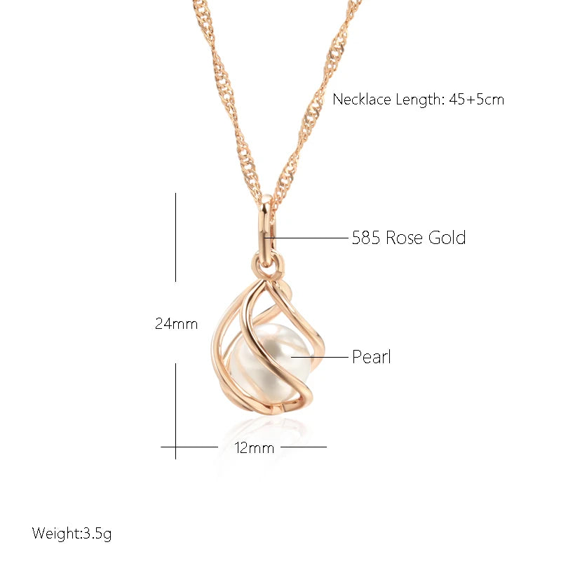 Luxury Rose Gold Necklace