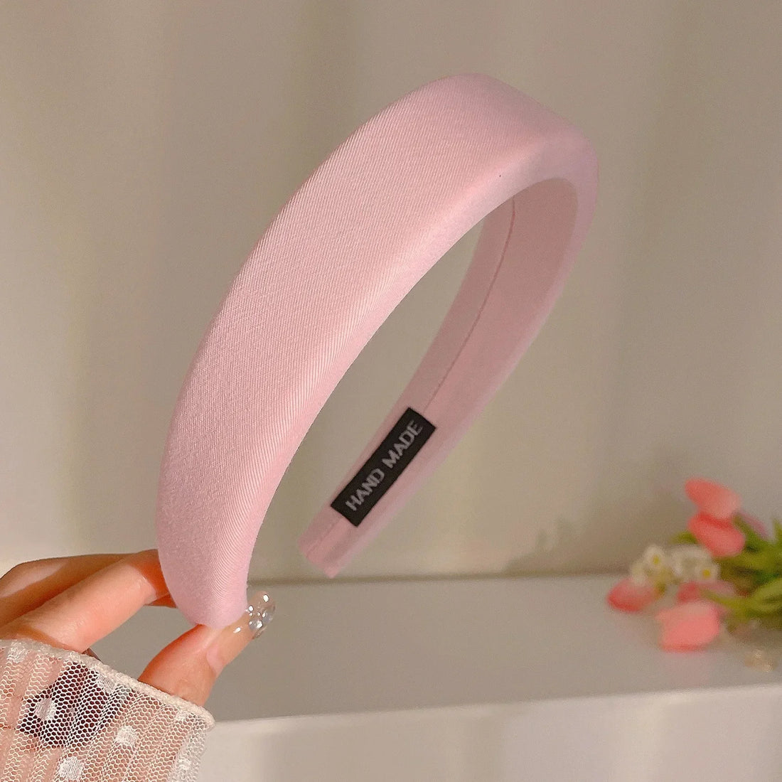 Pink Wide Edge Fashion Headband