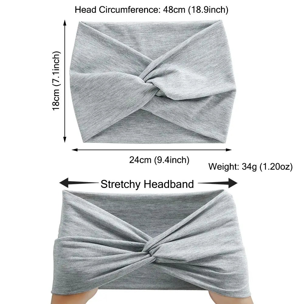 Workout Headband Head Wraps for Women