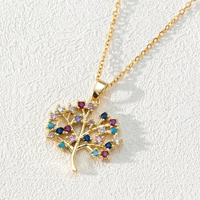 Personalized Tree of Life Necklace