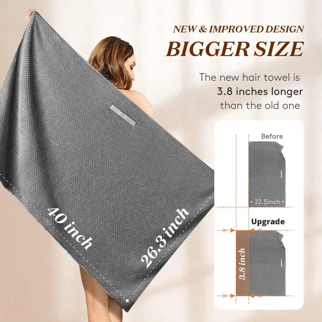 Microfiber Quick Dry Hair Towel