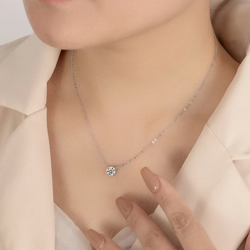 Carat Moissanite Necklace