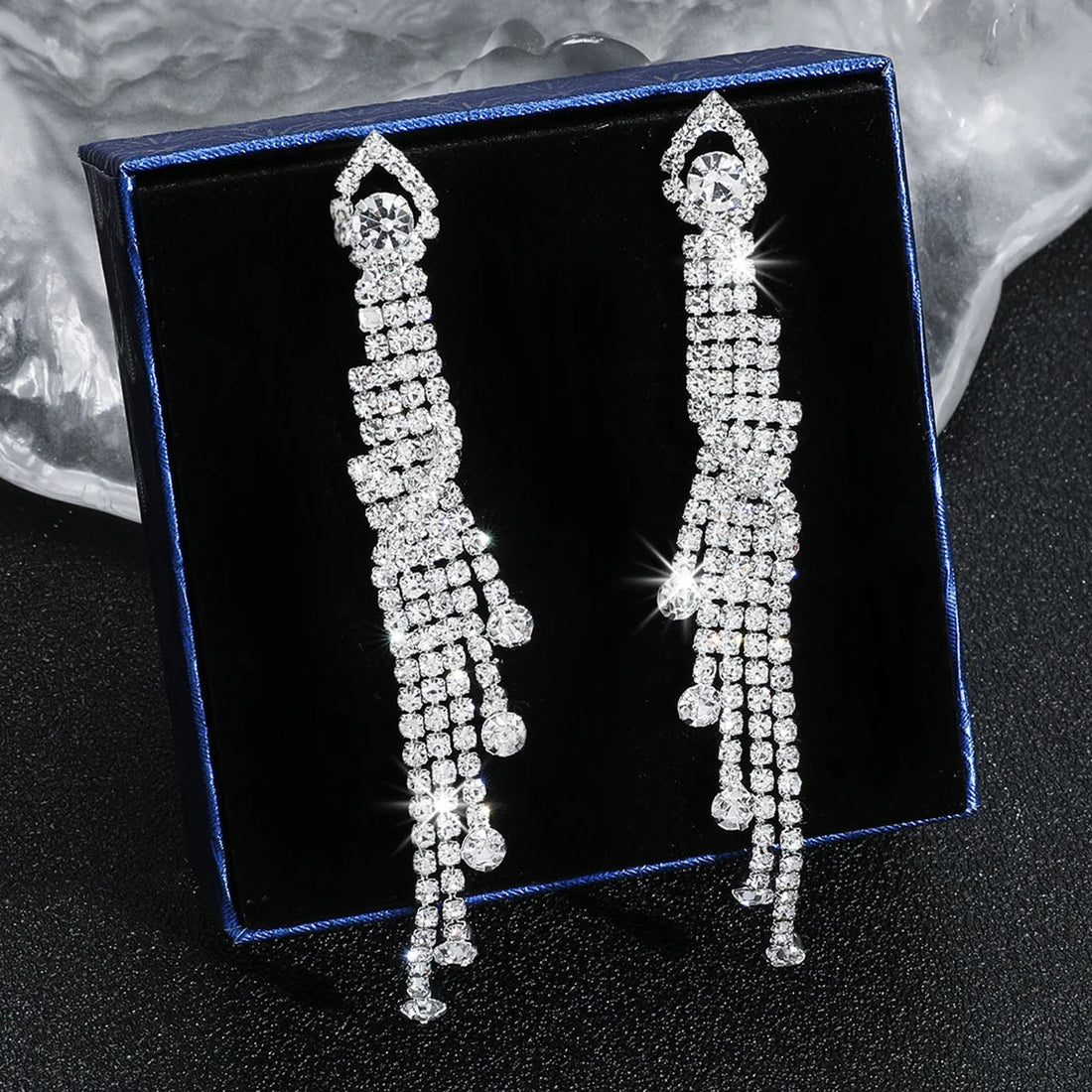 Luxury Shiny Rhinestone Earrings