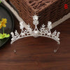 Silver Crystal Rhinestone Tiara