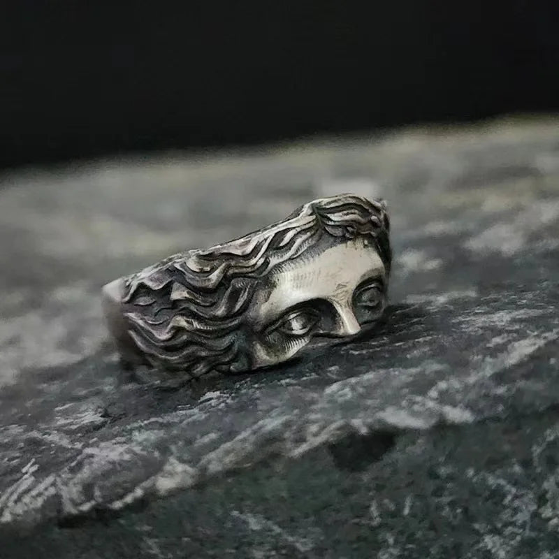 Venus Half Face Adjustable Ring