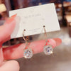 Crystal Opal Tassel Water Earrings