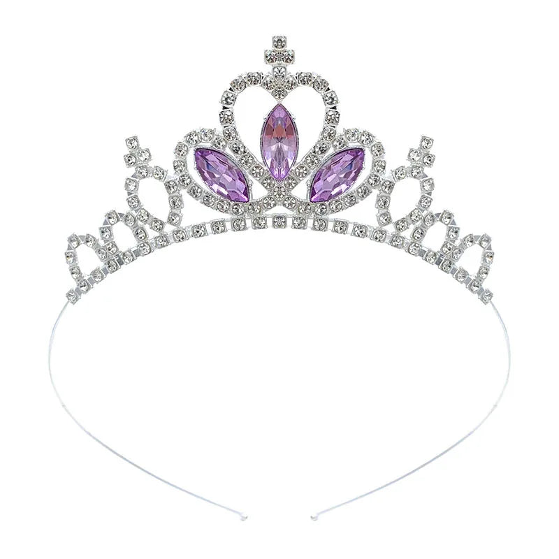 Rhinestone Tiara Princess Headband