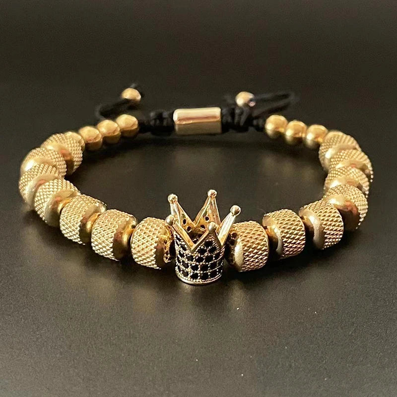 Luxury Crown Beaded Bracelet