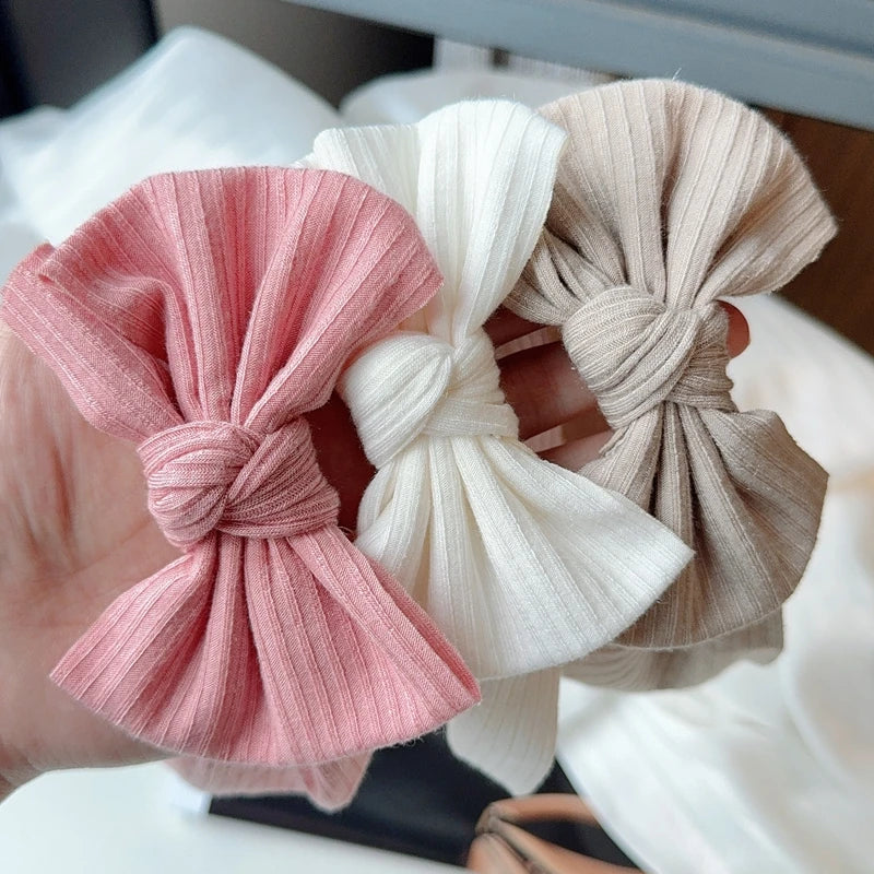 Baby Girl Bow Headband Set