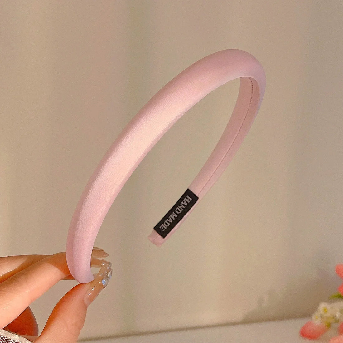 Pink Wide Edge Fashion Headband