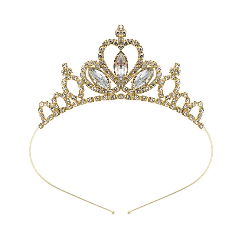 Rhinestone Tiara Princess Headband