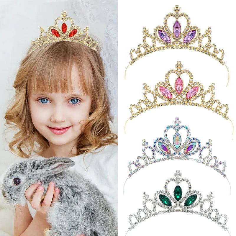 Rhinestone Tiara Princess Headband