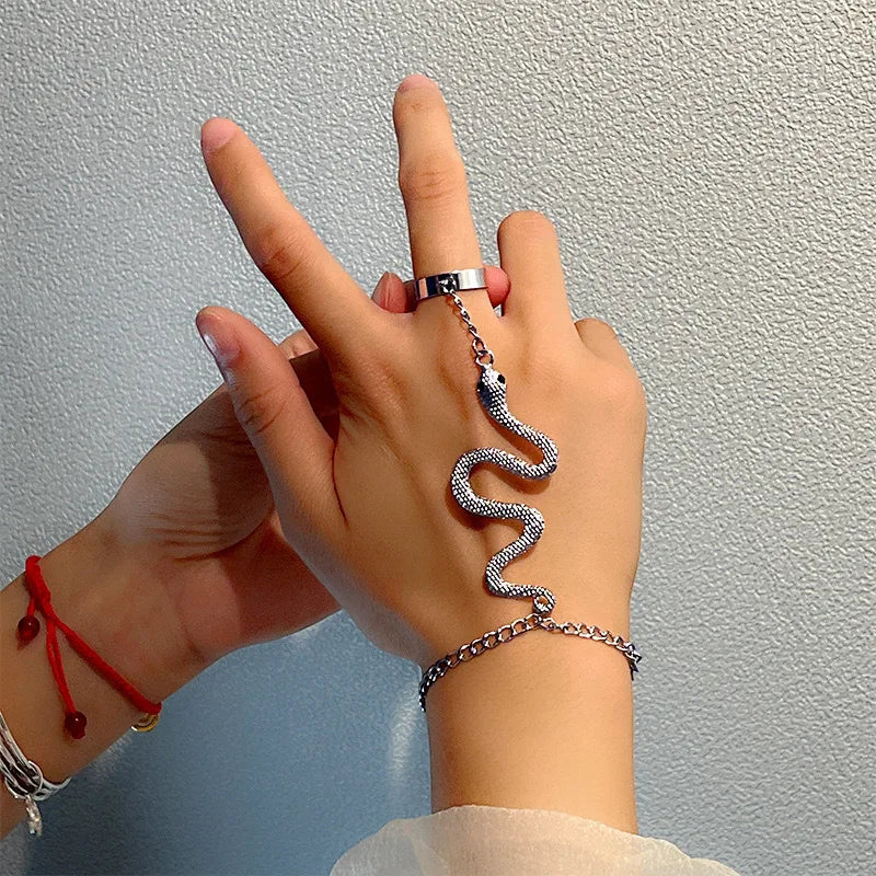 Alloy Snake Shaped Bracelet Women