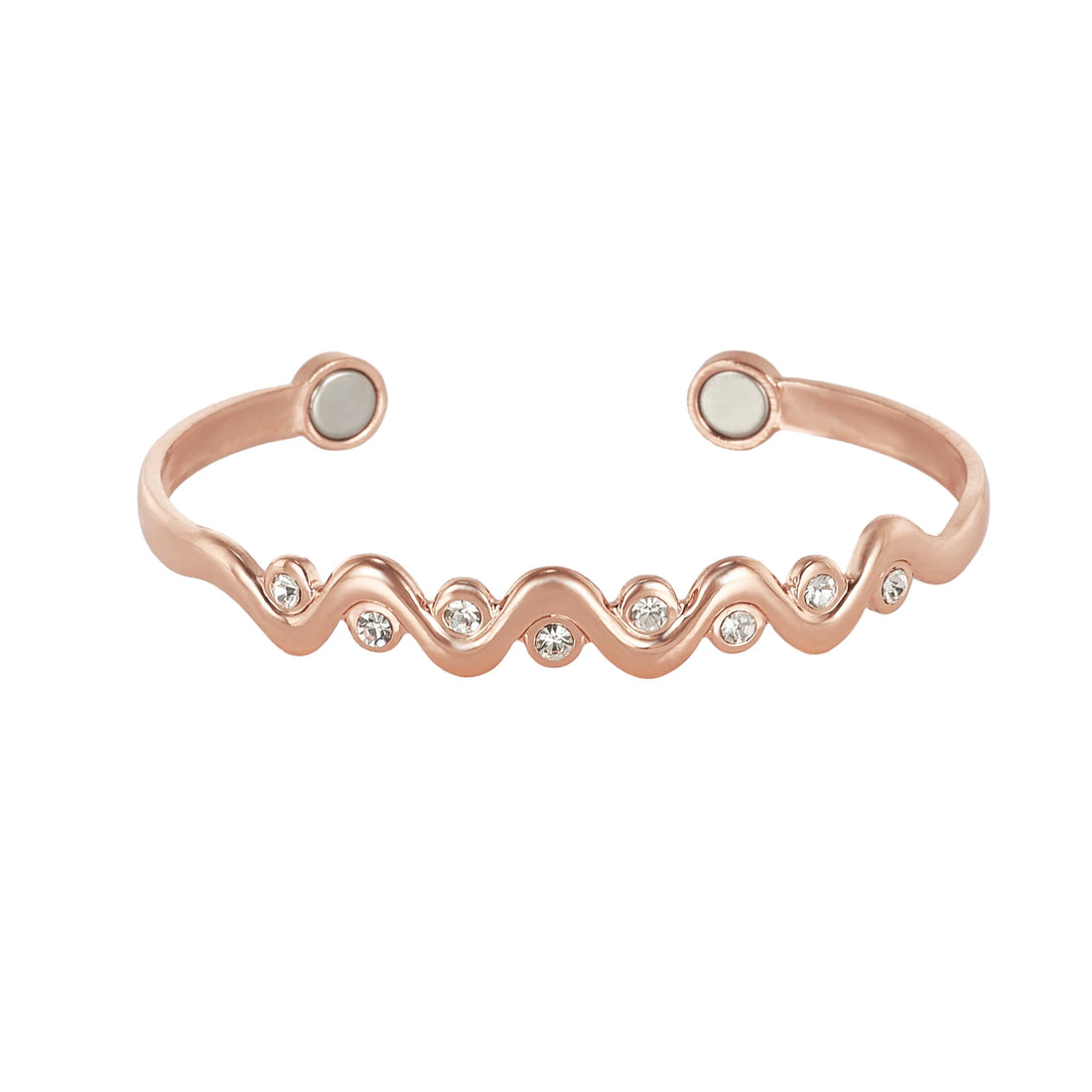 Magnetic Copper Zirconia Bracelet