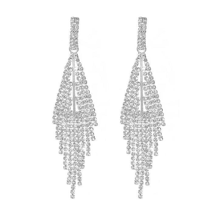 Luxury Shiny Rhinestone Earrings