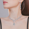 Bride Crystal Rhinestone Jewelry Set