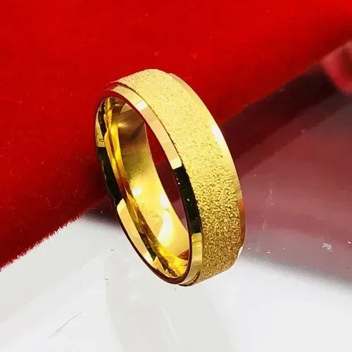 Gold-Plated Couple Rings Set