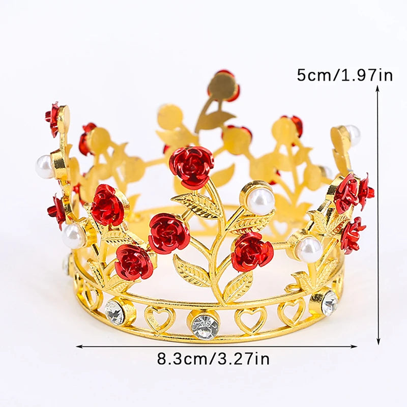 Luxury Flower Tiara for Dolls