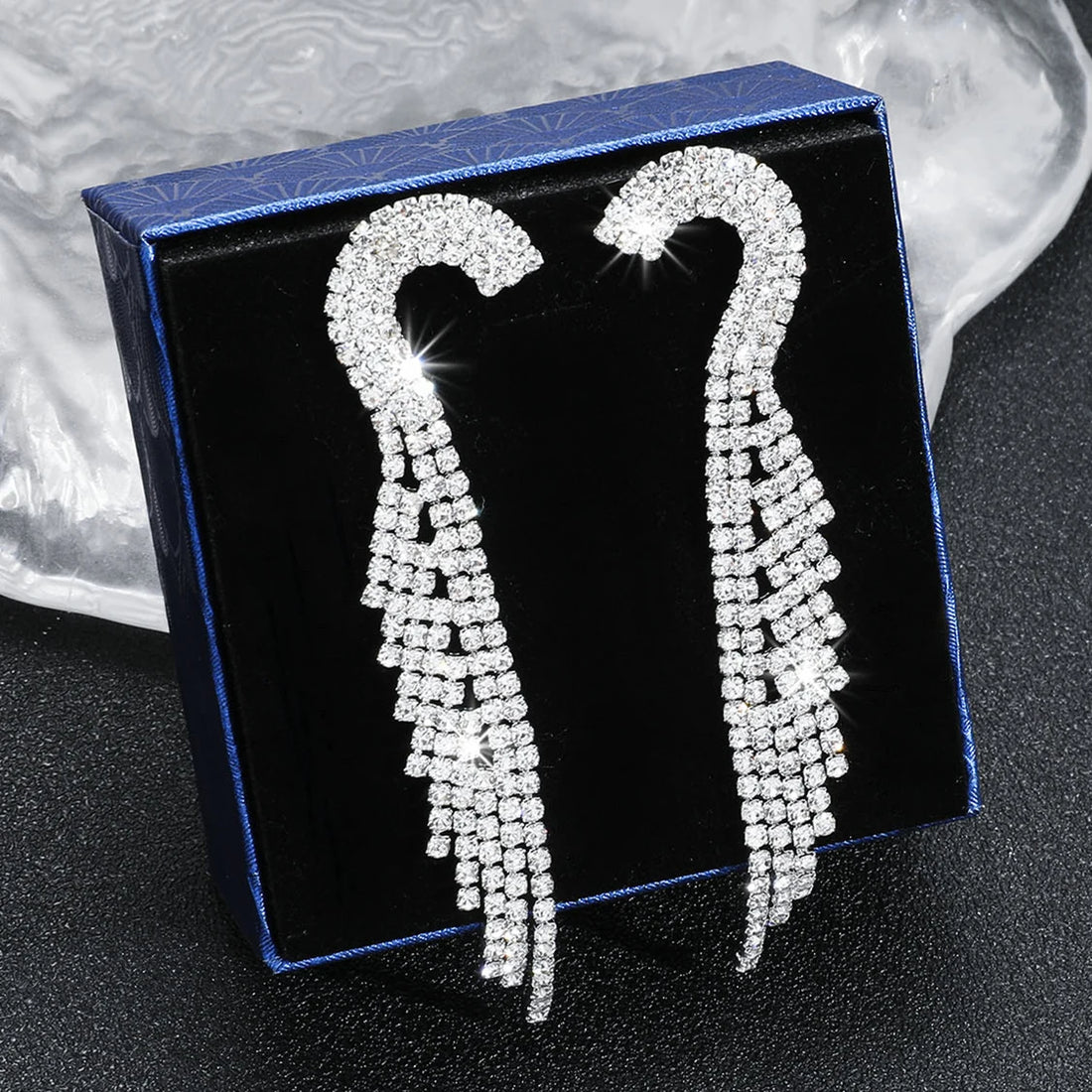 Luxury Shiny Rhinestone Earrings