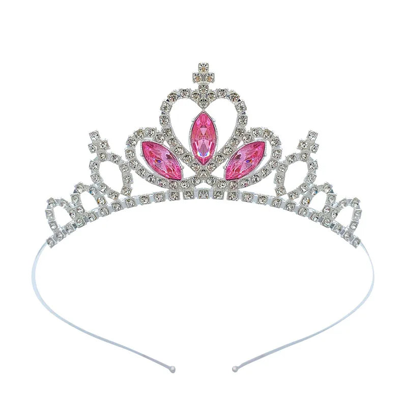 Rhinestone Tiara Princess Headband