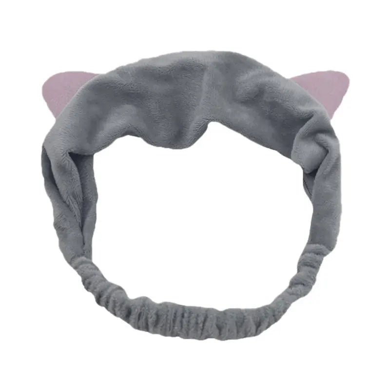 Soft Coral Fleece Bow Headband