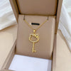 Gold Hello Kitty Pendant Necklace